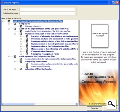 Enlarge customize reports