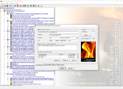 UrbiCAD planes de autoprotecci�n