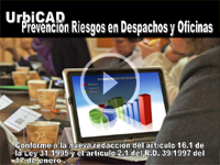 Ver video Prevenci�n de Riesgos en Despachos y Oficinas.