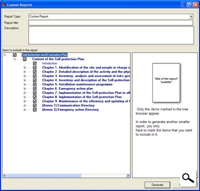 Enlarge Custom Reports
