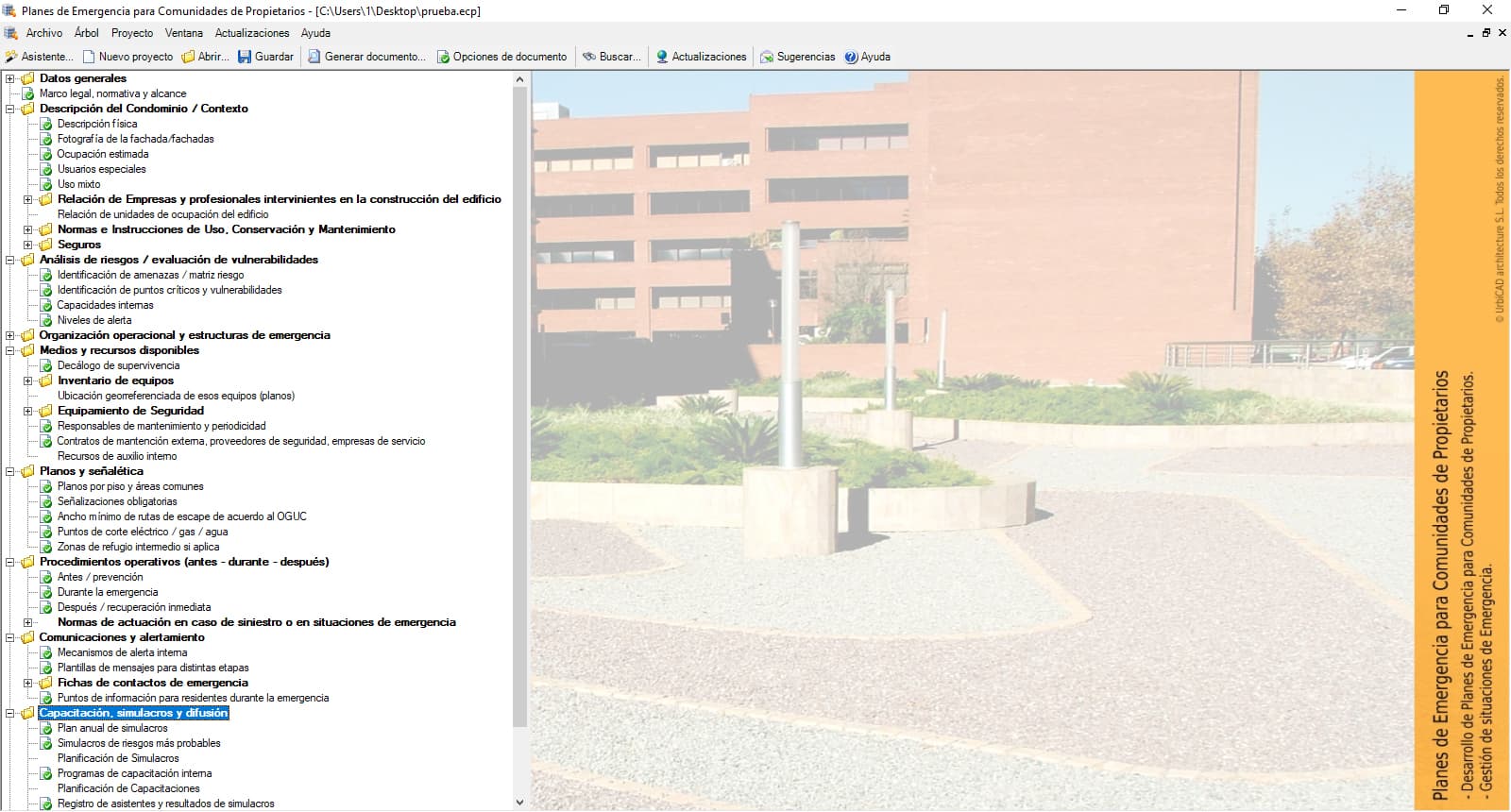 UrbiCAD: Plan Emergencia Condominios -Chile-