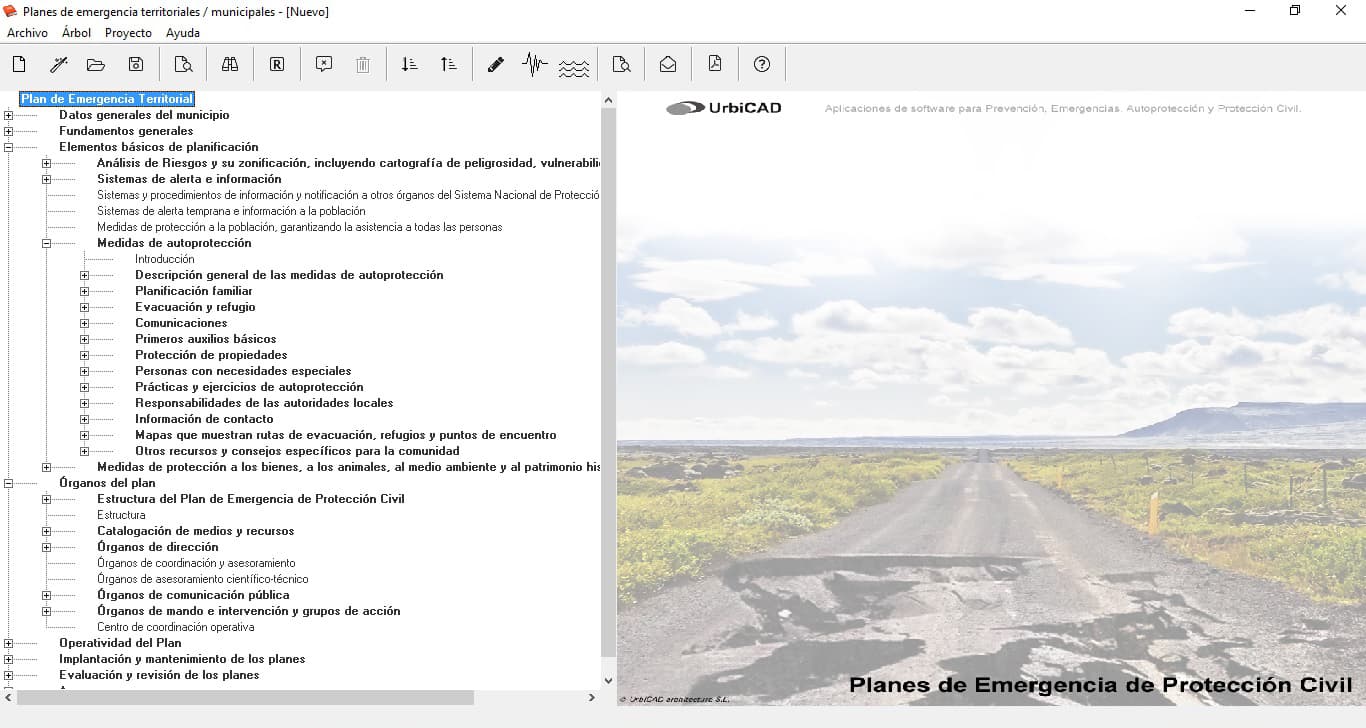 Programa para la realización de los planes de autoprotección y planes de emergencia de protección civil