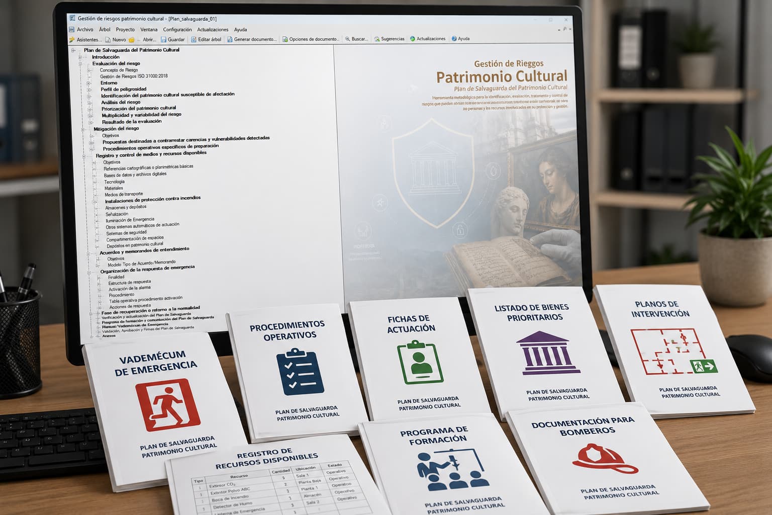 informes subinformes plan salvaguarda patrimonio cultural