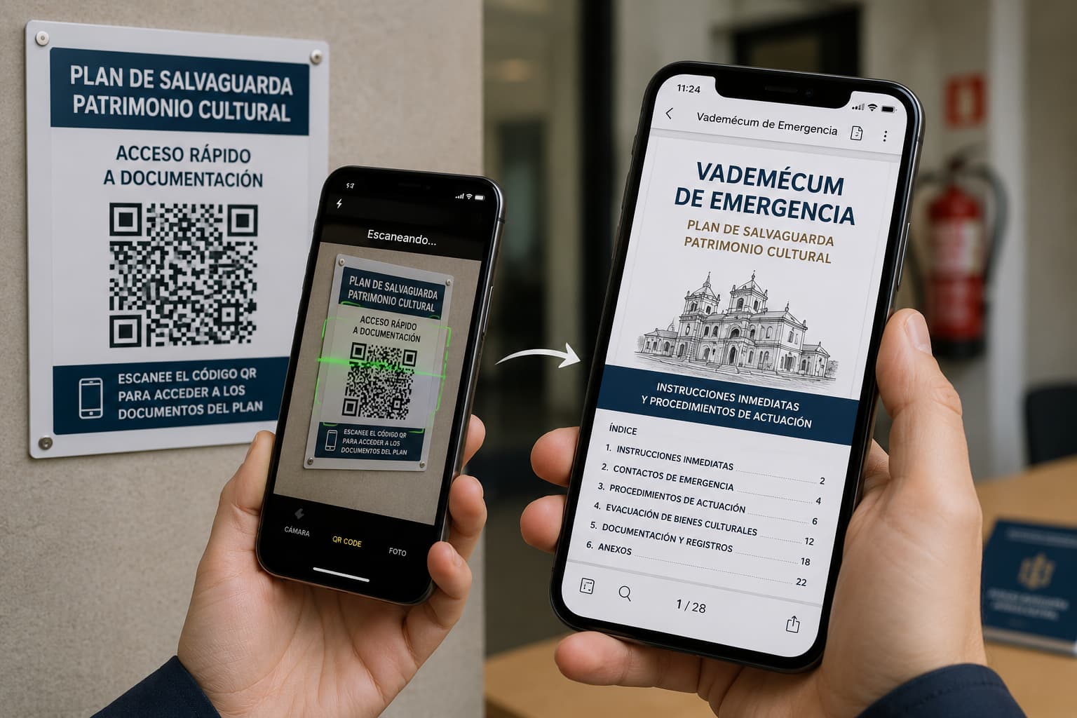 codigos qr plan salvaguarda patrimonio cultural