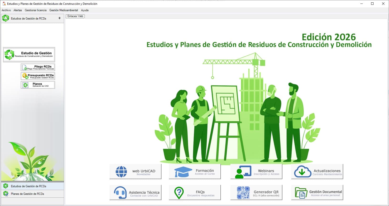 Estudios y Planes de Gestión de Residuos Edición 2026.0