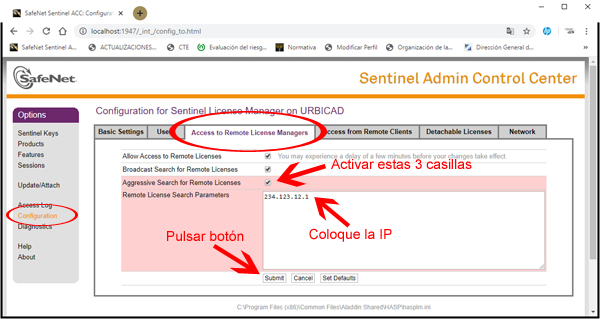 Reconocer llave USB en el servidor