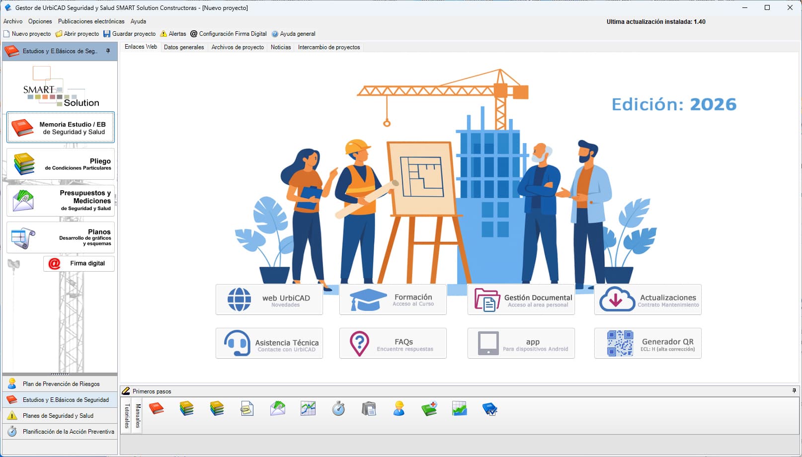 Estudios y Planes de Seguridad Edición 2026.0