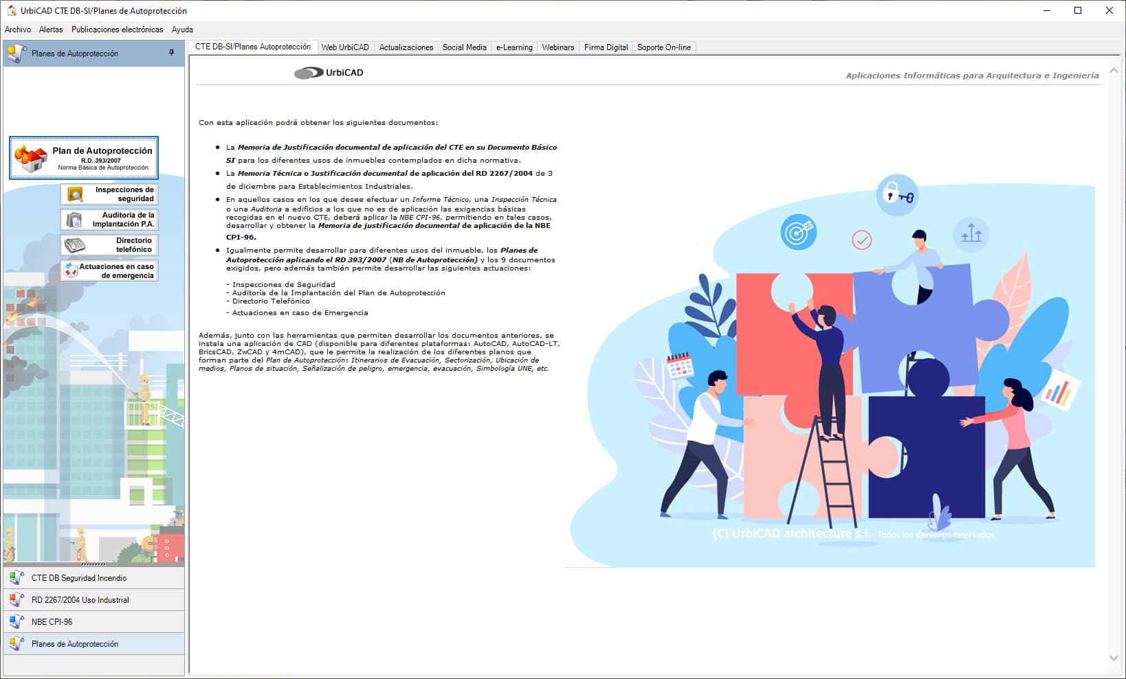 Programa Plan Autoprotección DB-SI