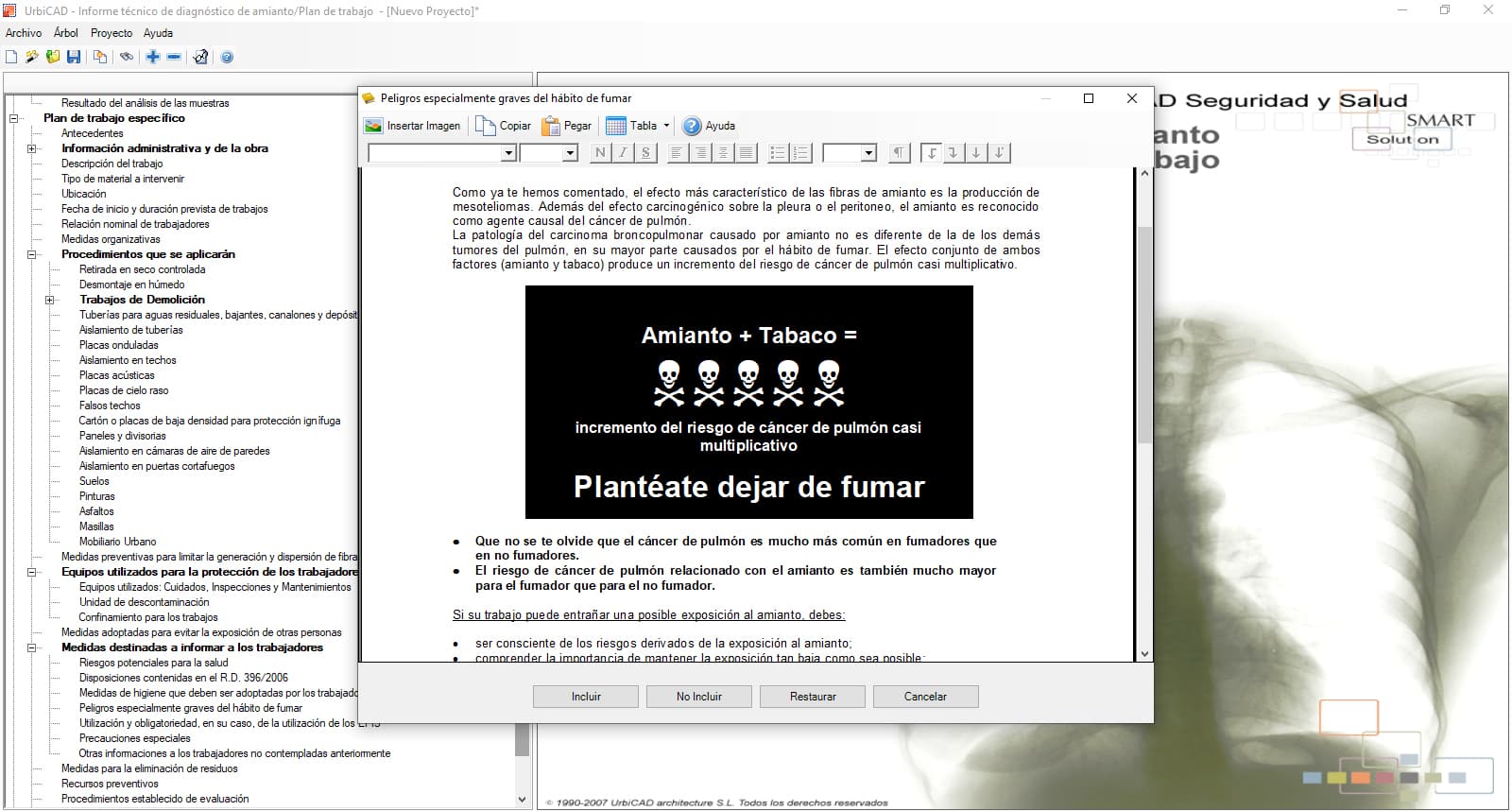 Operaciones de desamiantado