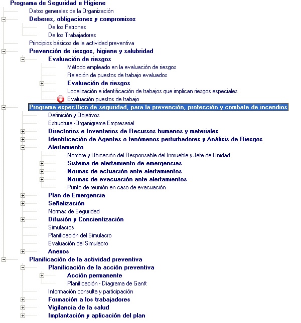 RBOL DE EXPLORACIN PREVENCIN DE RIESGOS EN DESPACHOS Y OFICINAS