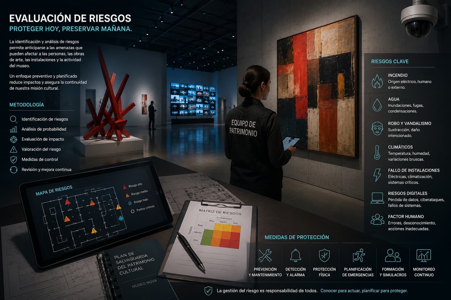Evaluación de riesgos del Museo Nova