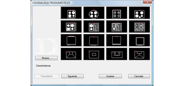 Detalles CAD: Cocinas y electrodomésticos