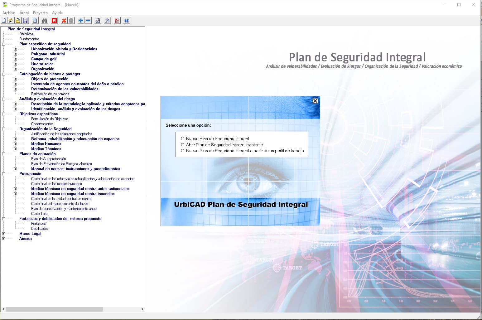 Software para hacer el Plan de Seguridad Integral, Plan de Autoprotección, Plan de Prevención de riesgos laborales, gestión de emergencias, etc