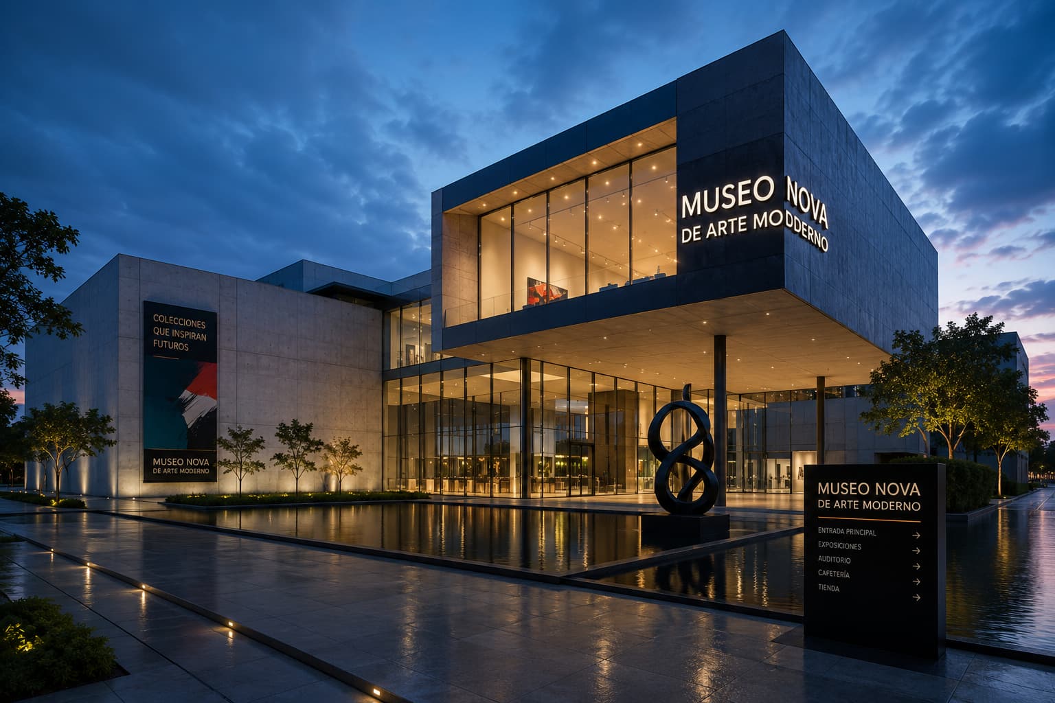 Exterior del Museo Nova de Arte Moderno